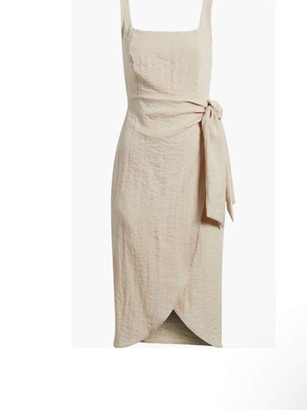 Faux wrap dress